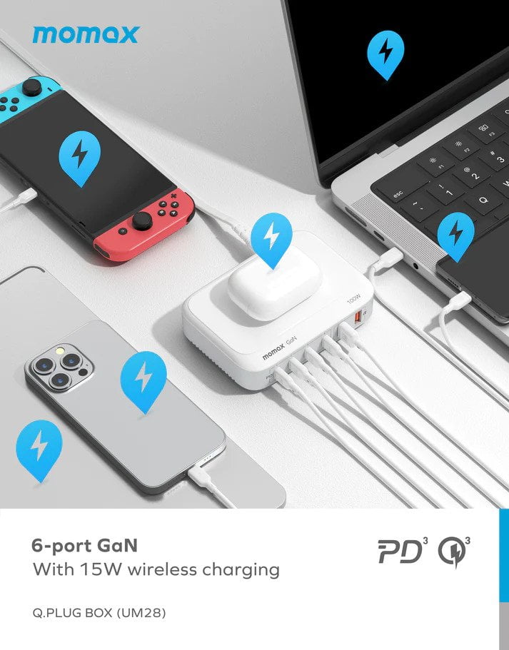 Momax UM28 Q.PLug Box