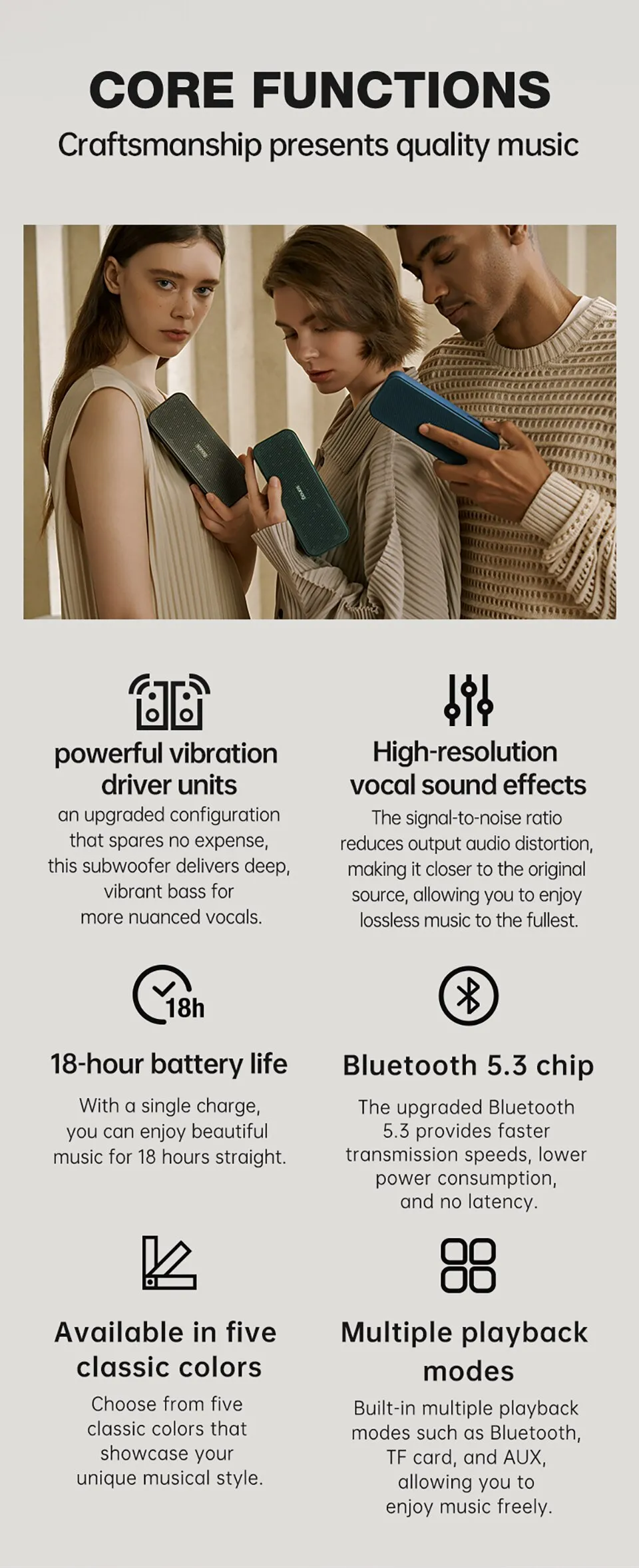 Sanag X15 10W Portable Bluetooth Speaker