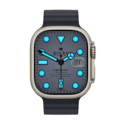 HK9 Ultra AMOLED Smartwatch with ChatGPT AMOLED Screen(black)