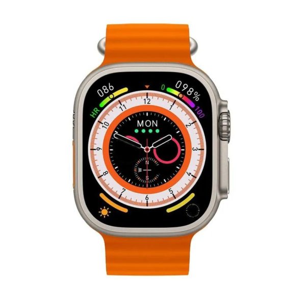 HK9 Ultra AMOLED Smartwatch with ChatGPT AMOLED Screen(orange)