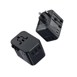 ROCK T62 35.5W Global Travel Multifunctional Plug PD Fast Charger Power Adapter