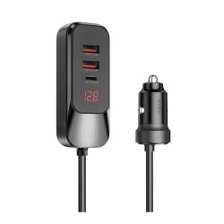 WiWU Multi-port 120W Extend Car Charger