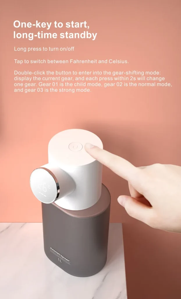 Xiaomi Automatic Soap Dispenser Touchless Infrared Sterilizer and Foam Sprayer