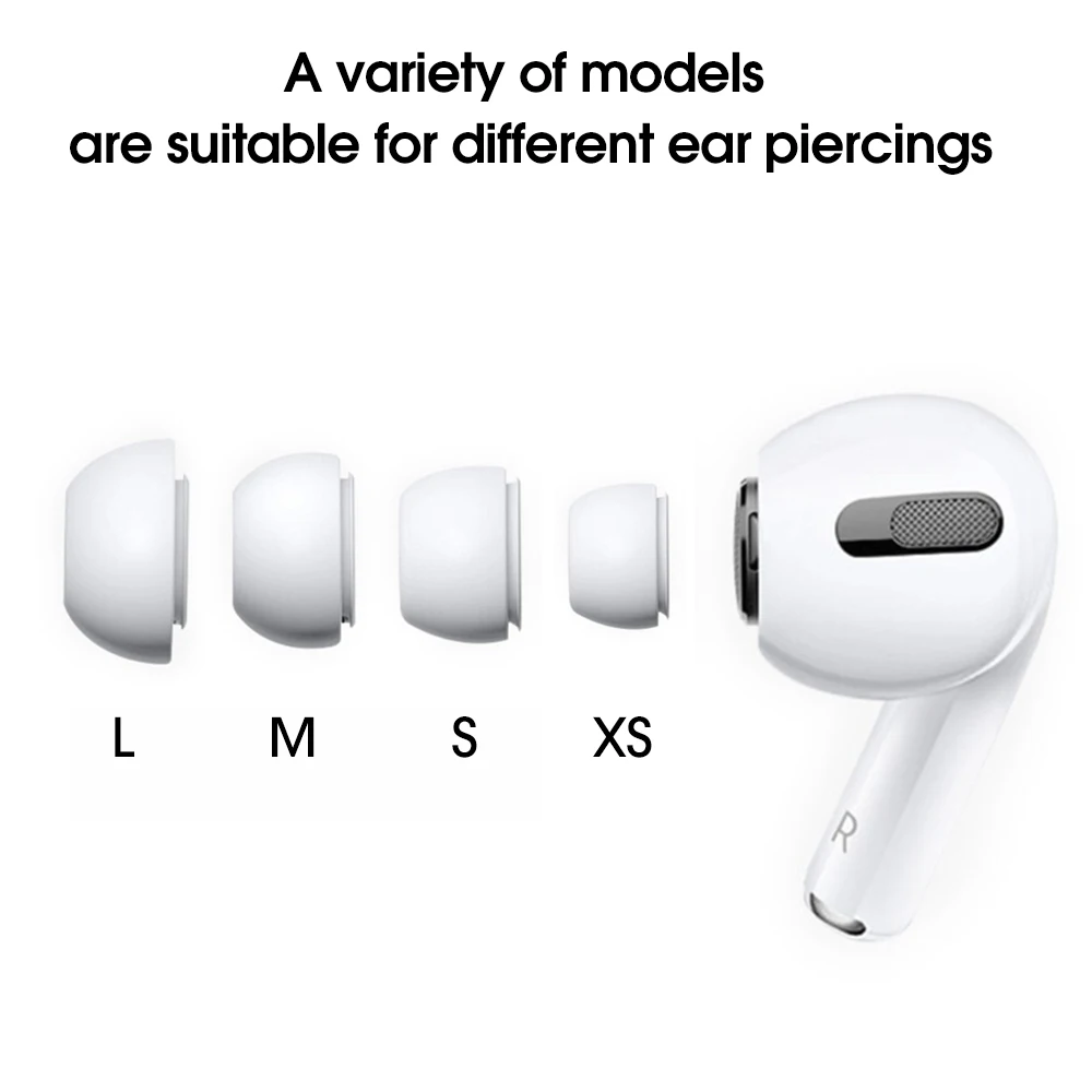COTECI Airpods pro2 Replacement Silicone Ear Tips (1)