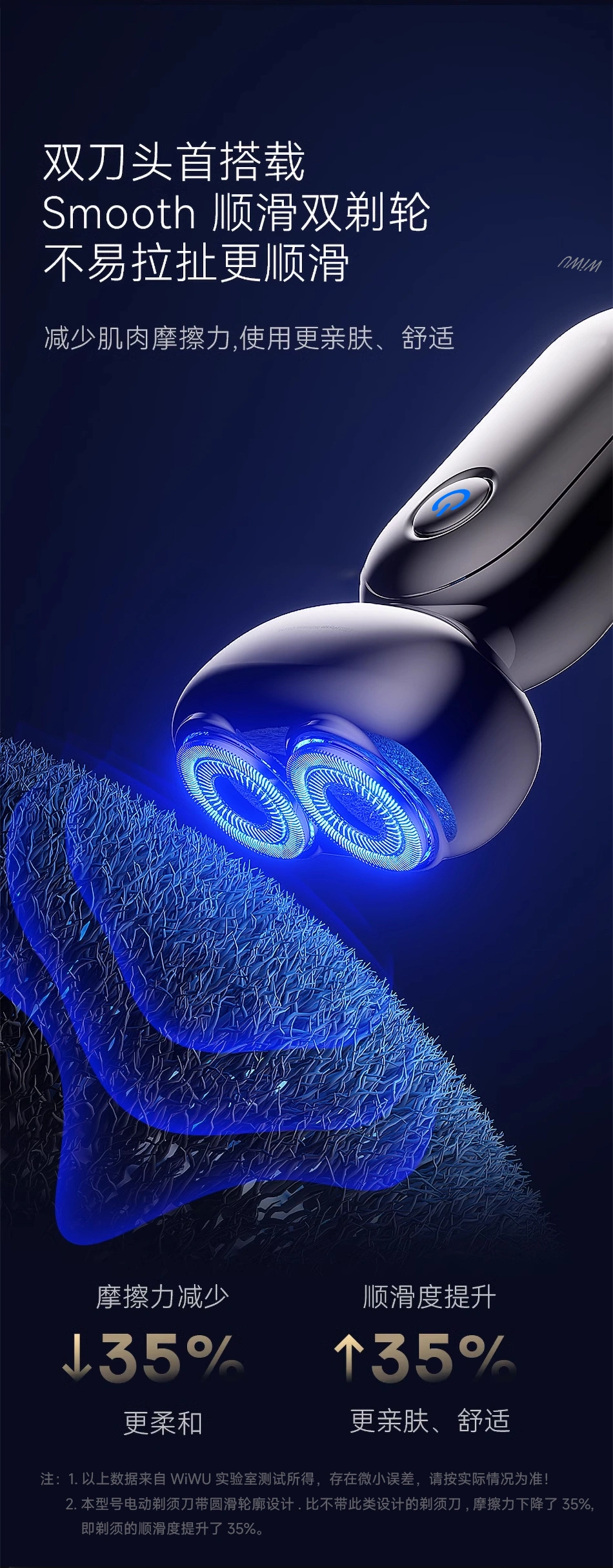 WiWU Wi-SH005 3 in 1 Gentleman Shaver Sets (1)