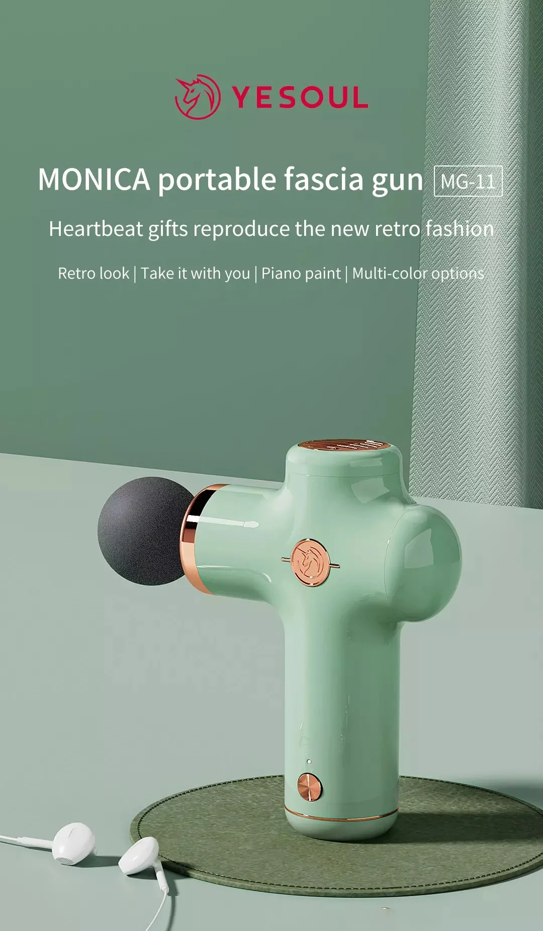 Yesoucening - Wireless Electric Body Massage Gun for Muscle Pain (1)