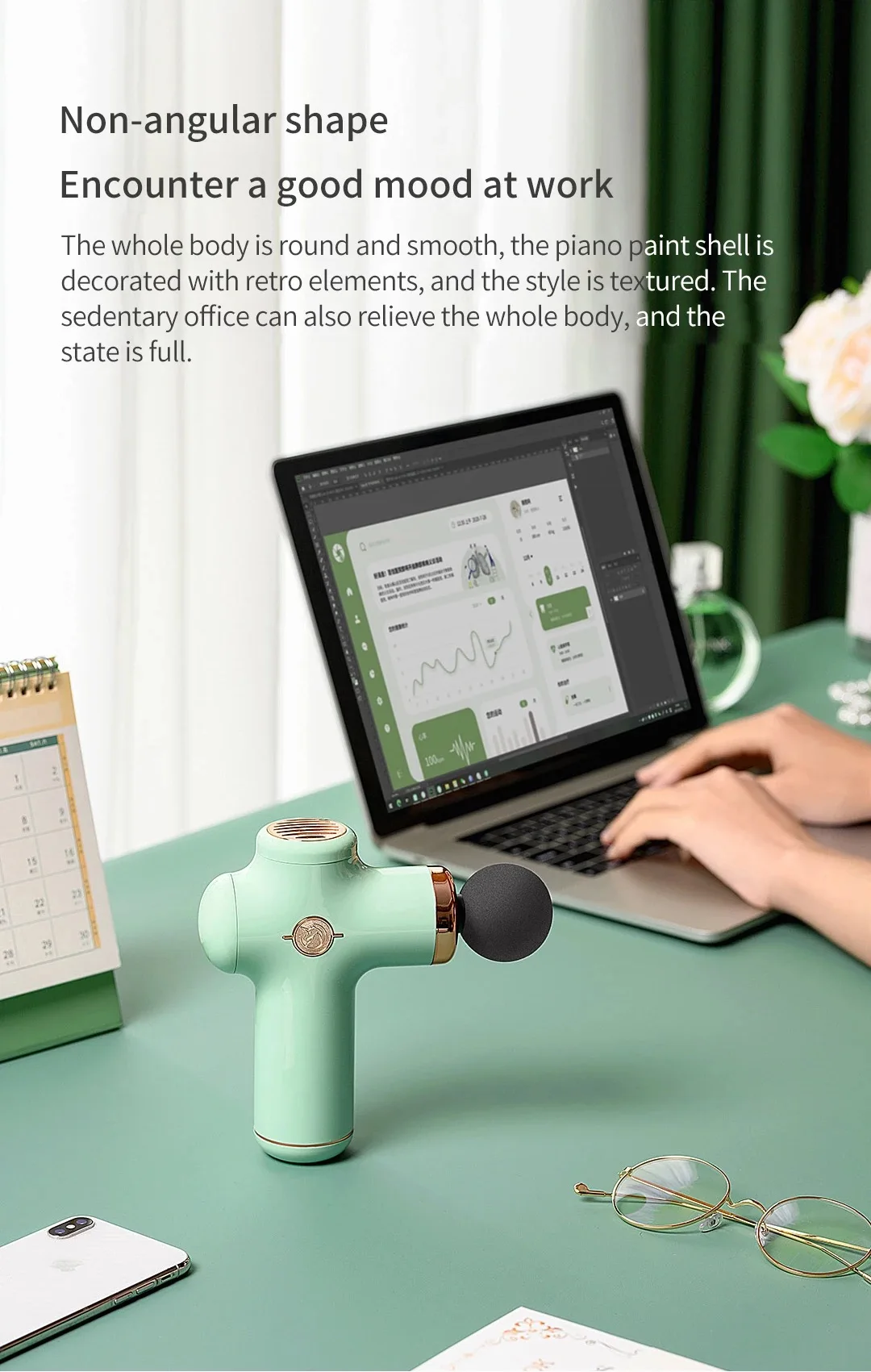 Yesoucening - Wireless Electric Body Massage Gun for Muscle Pain (1)