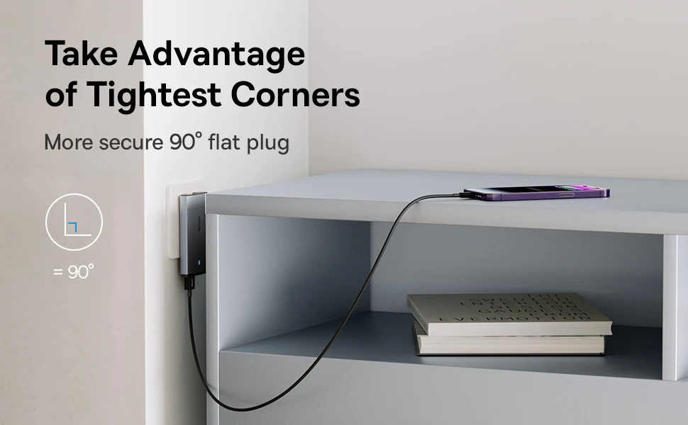 Baseus 65W Slim Gan5 Adapter with cable (1)