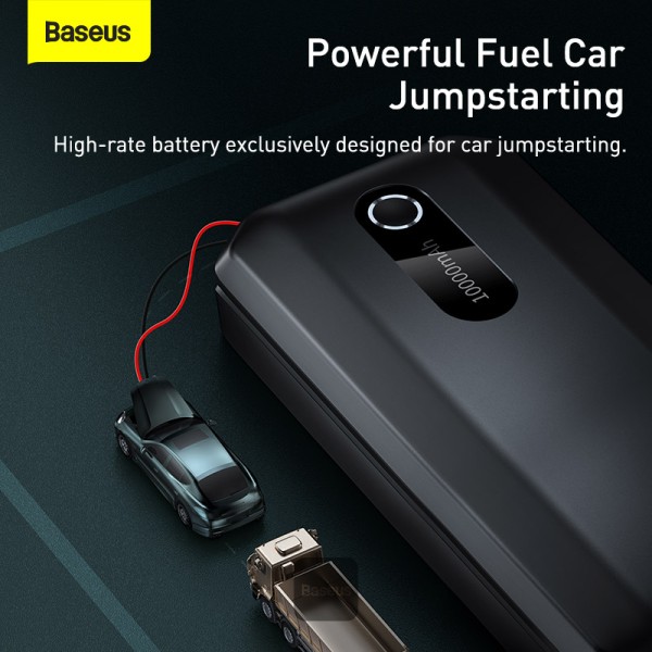 Baseus Super Energy Air Car Jump Starter Built-in 10000mAh Power Bank (7)