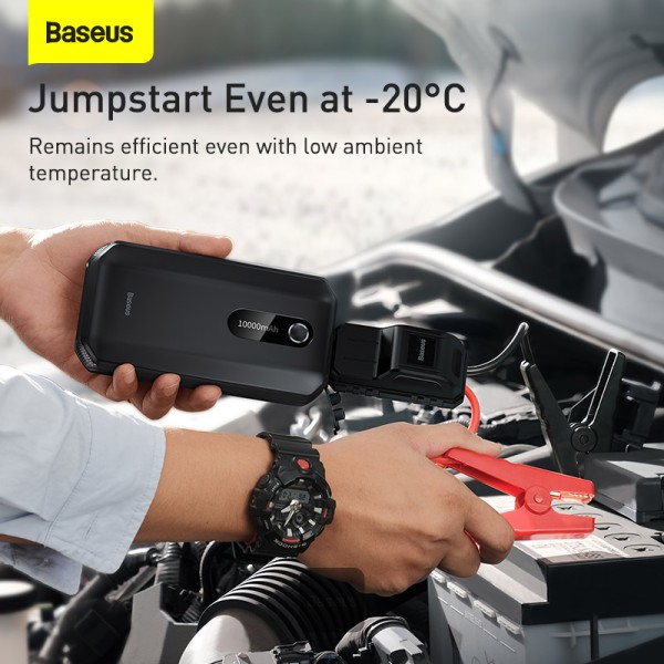 Baseus Super Energy Air Car Jump Starter Built-in 10000mAh Power Bank (7)