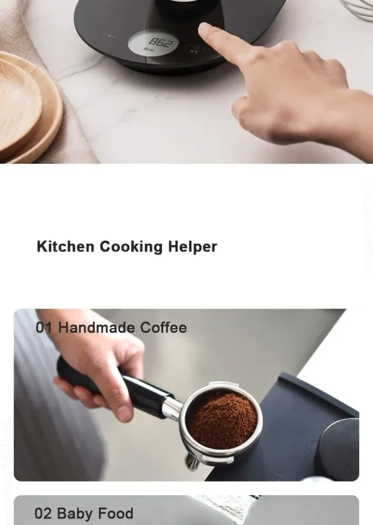 Xiaomi Mijia Electronic Kitchen Scale High Precision Digital Scale for Home Kitchen (KGJ001T) (1)