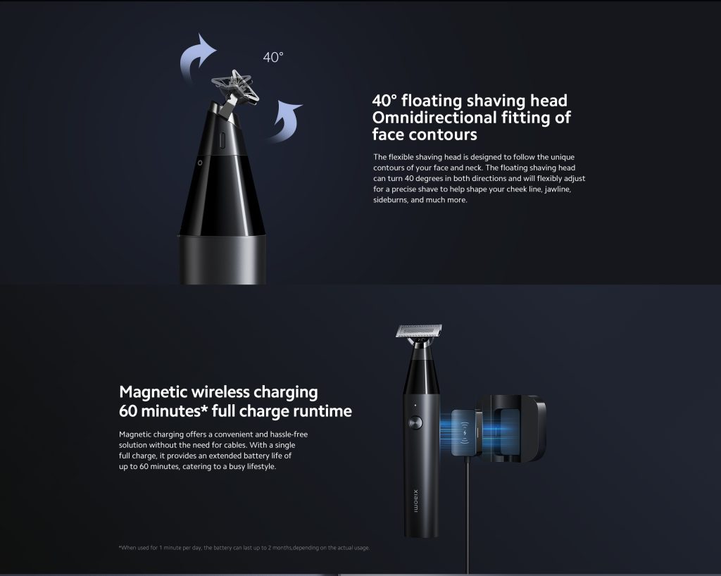 Xiaomi UniBlade Trimmer An all-in-one Grooming kit (1)