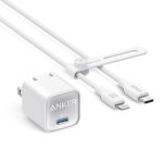 Anker Nano 3 30W Adapter with Type C to Lightning Cable (B2152) (1)