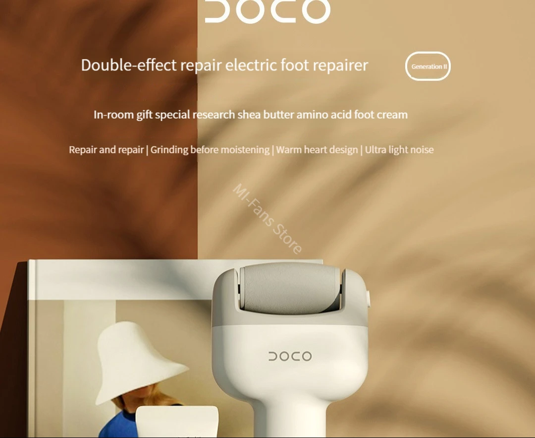 DOCO F002 Electric Callus Remover Pedicure Dead Skin (1)