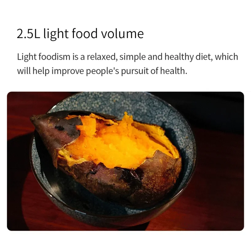 Silencare SC-K505W Smart Touch Control Oil-free Air Fryer (1)