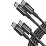 Anker 100W Type C to Type C Nylon Braided Cable 6ft (A8757) (1)