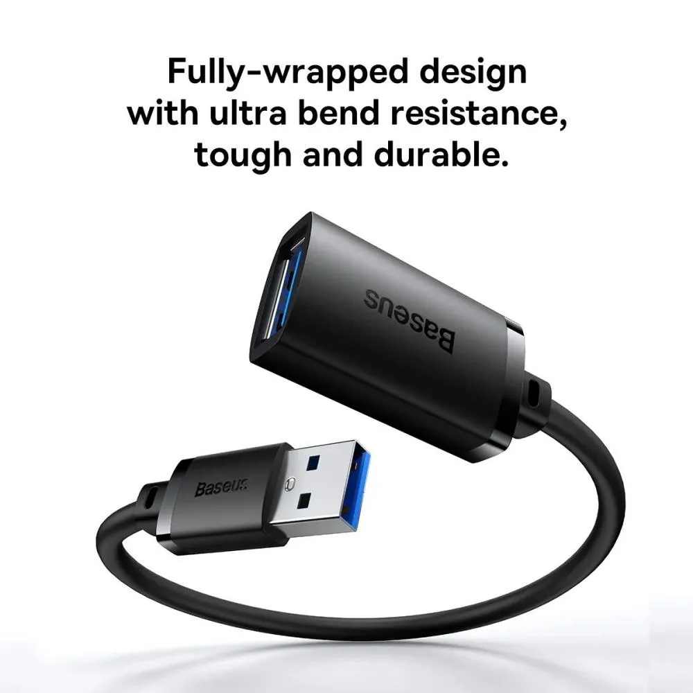 Baseus AirJoy Series USB 3.0 5Gbps Fast Speed Extension Cable (1)