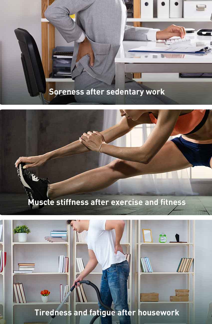 Baseus Dual Mode Massage Gun Muscle Relaxer Massager (1)