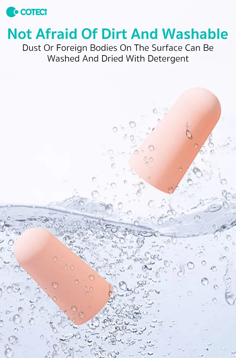 COTECi Noise Cancelling Memory Foam Earplugs (1)