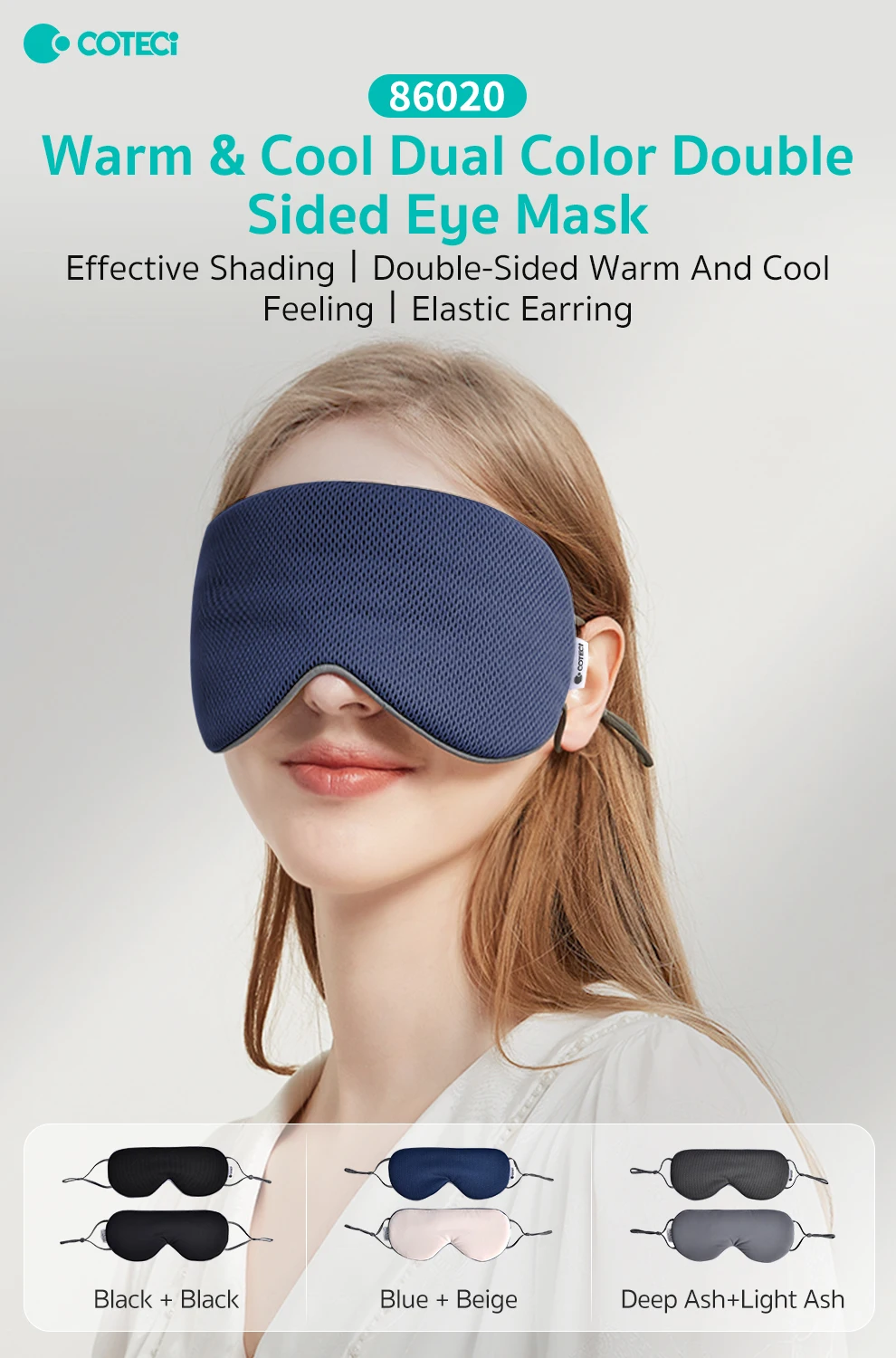 COTECi Sleeping Eye Mask Dual Colour (1)