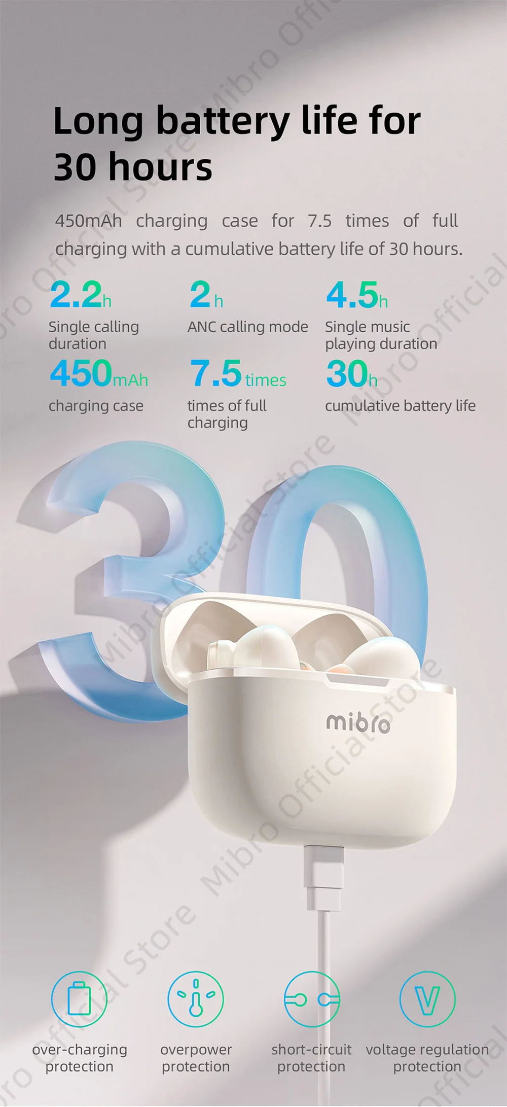 Mibro AC1 42dB ANC Earbuds (1)