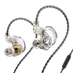 TRN CS4 10MM Dual Magnetic Circuit Dynamic Drive In Ear Earphones (1)