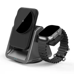 WiWU Coolpad 15W 3 in 1 Wireless Charging Station (1)