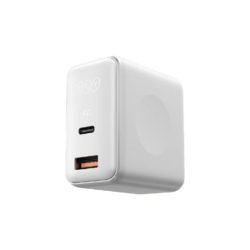 QCY GN202GB Dual-Port 40W GaN Charger