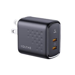 Voltme Revo 45 Duo CC Black Fast Charger (1)
