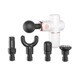 XO XO-FG01 Smart Fascia Massage Gun with 4 Replacement Heads (1)