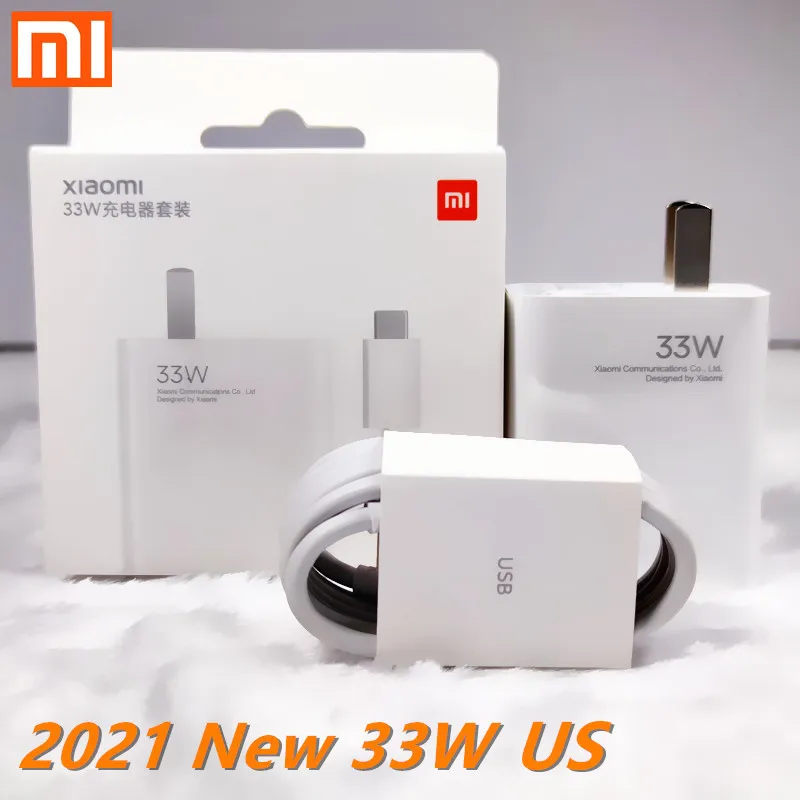 Xiaomi 33W Type-C Fast Turbo Charger with Type-C Cable (1)