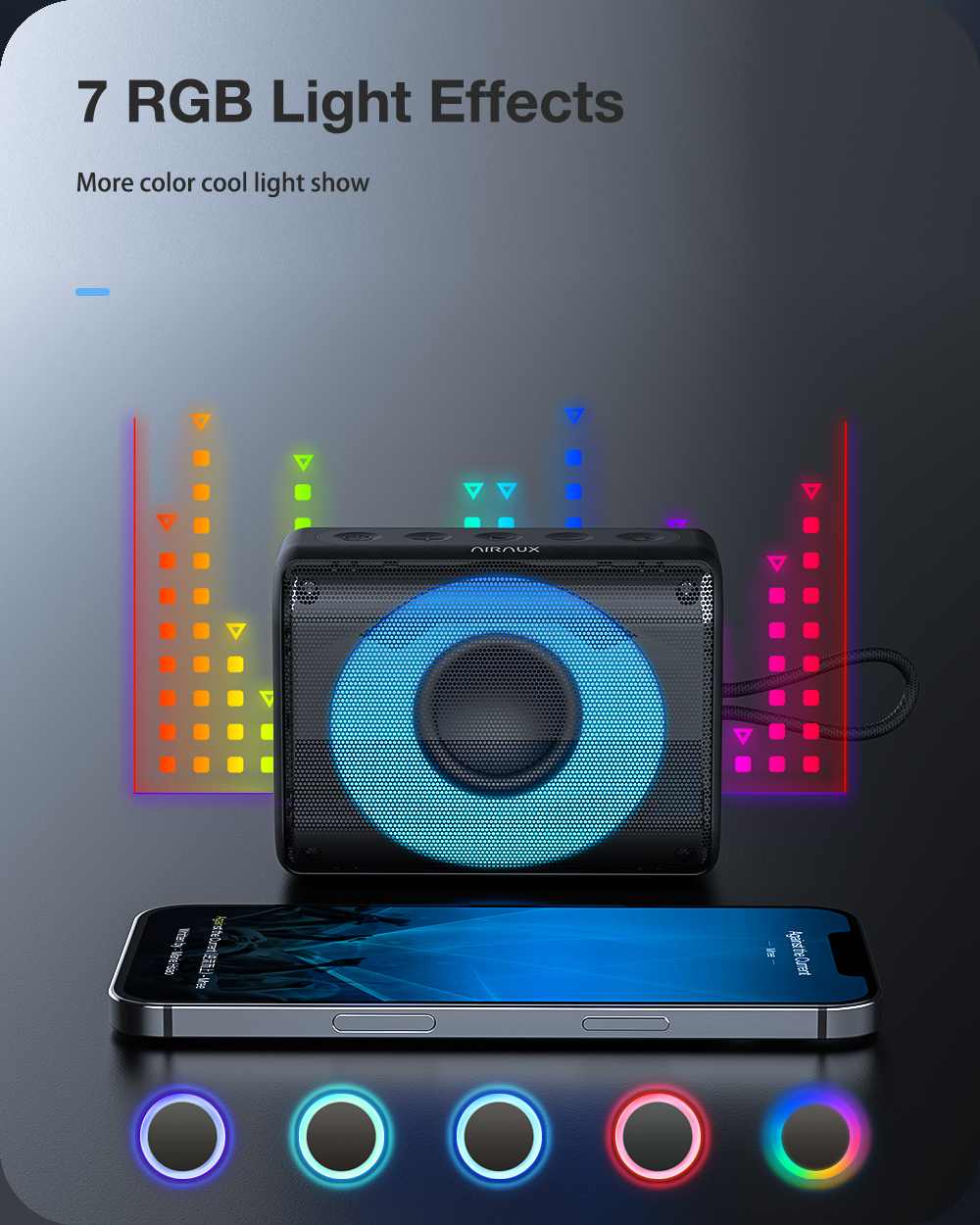 BlitzWolf AirAux AA-WM2 10W Wireless Bluetooth Speaker (1)