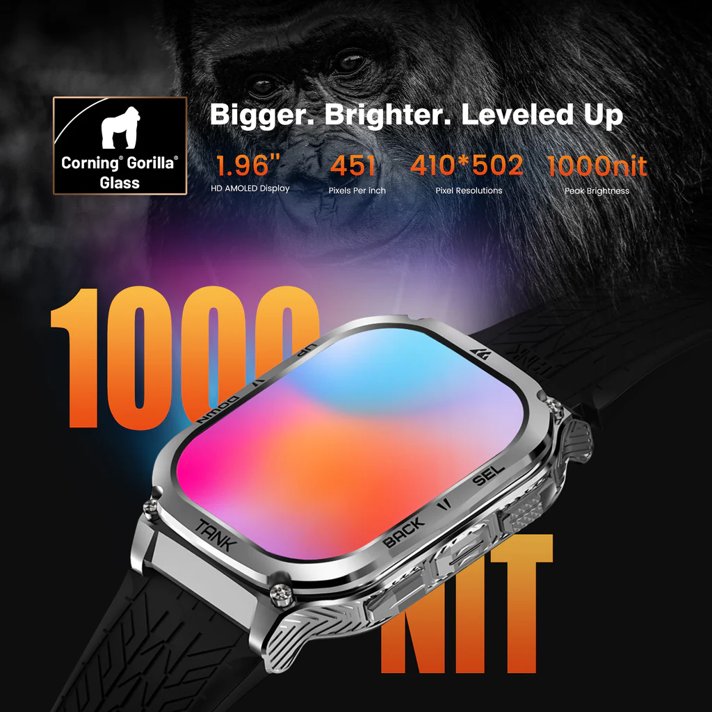 Kospet Tank M3 Rugged Smart Watch (1)