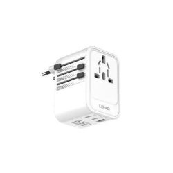 LDNIO Z6 3 USB Ports 65W GaN Travel Adapter (1)