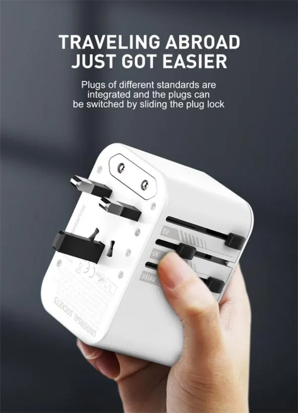 LDNIO Z6 3 USB Ports 65W GaN Travel Adapter (1)