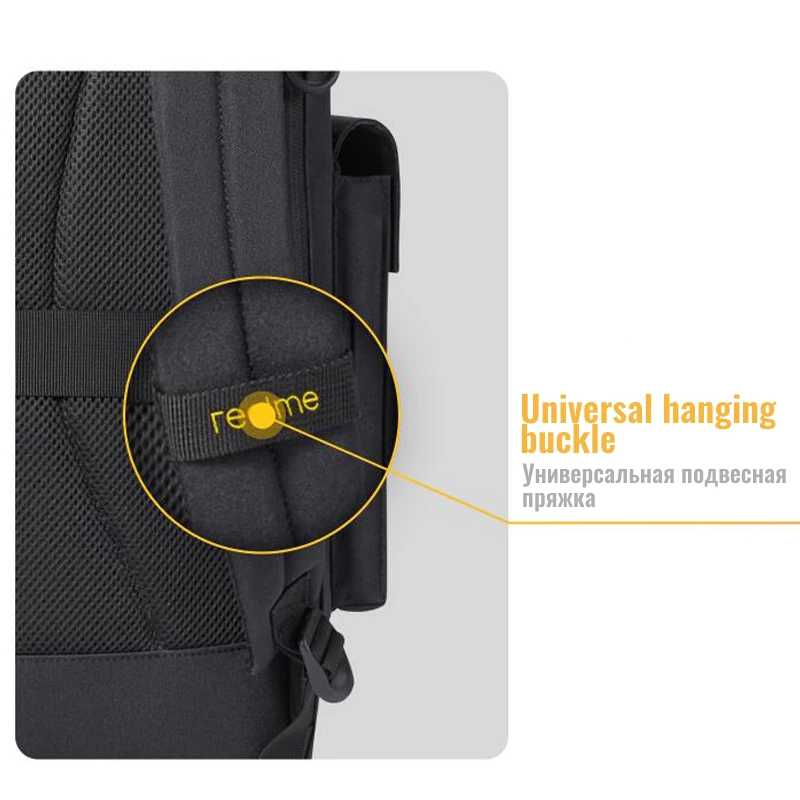 Realme Trendy Backpack Waterproof Fashionable Travel Bag (1)