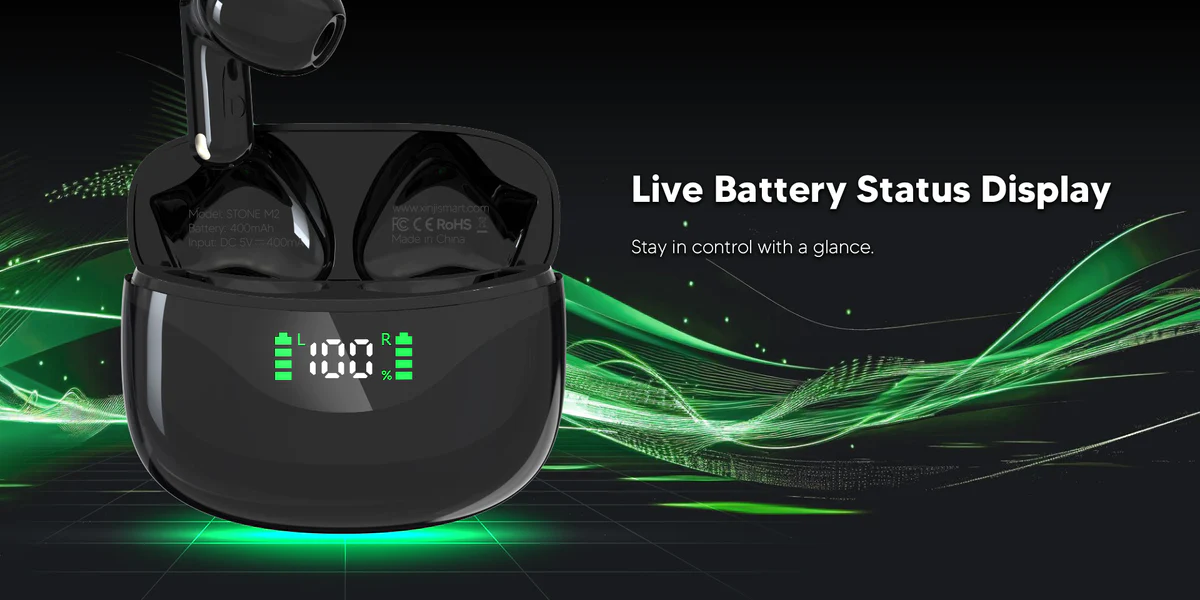 XINJI STONE M2 TWS EARBUDS (2)