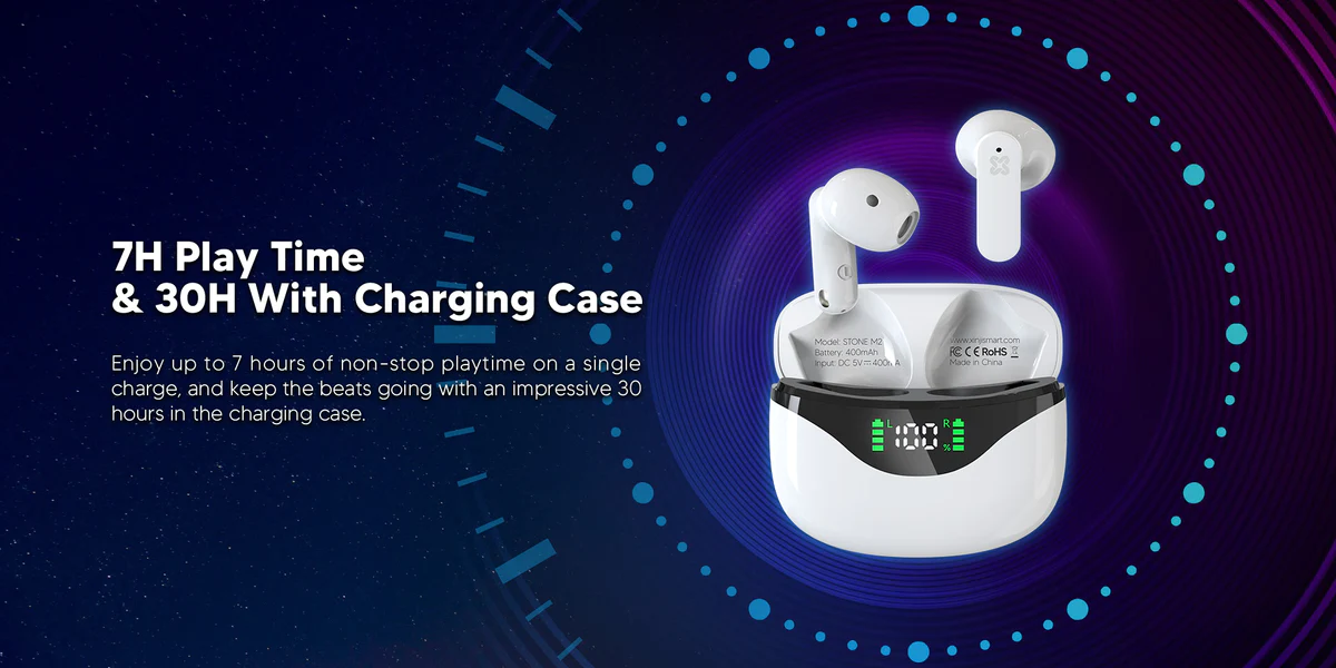 XINJI STONE M2 TWS EARBUDS (2)