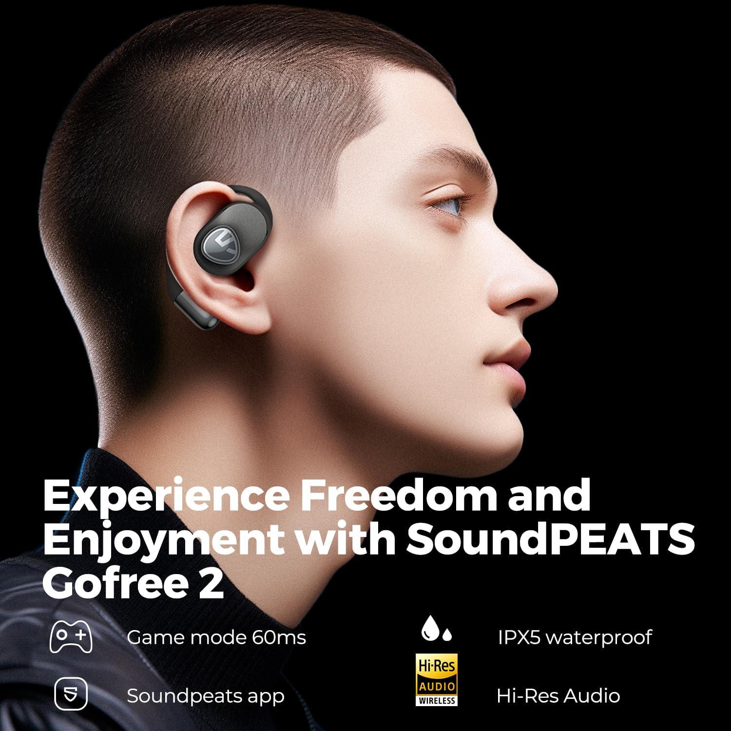 Soundpeats GoFree 2 Open Earbuds with LDAC