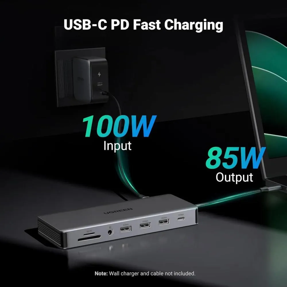UGREEN 313 Revodok Pro 13-in-1 USB-C Docking Station 4K@60Hz (1)
