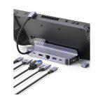 UGREEN 6-in-1 Steam Deck Dock with 4K@60Hz HDMI PD 100W USB-C Docking Station (1)