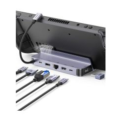 UGREEN 6-in-1 Steam Deck Dock with 4K@60Hz HDMI PD 100W USB-C Docking Station (1)