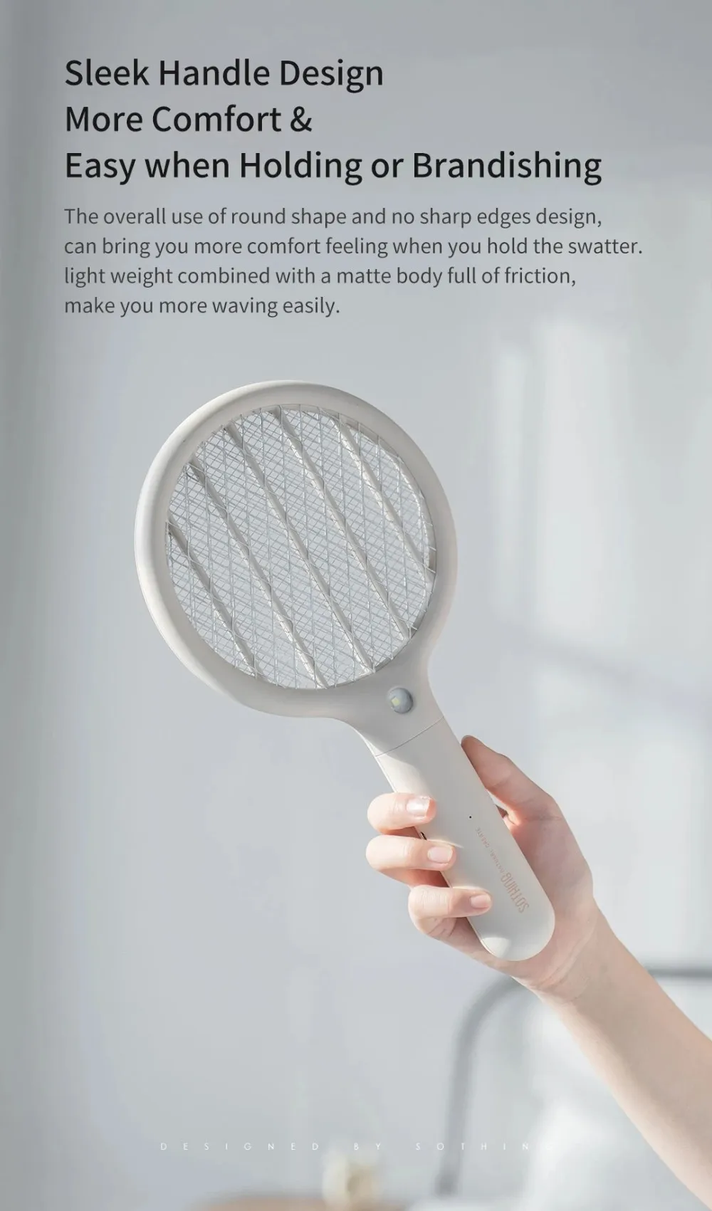 Xiaomi Sothing Mini Electric Mosquito Swatter (1)