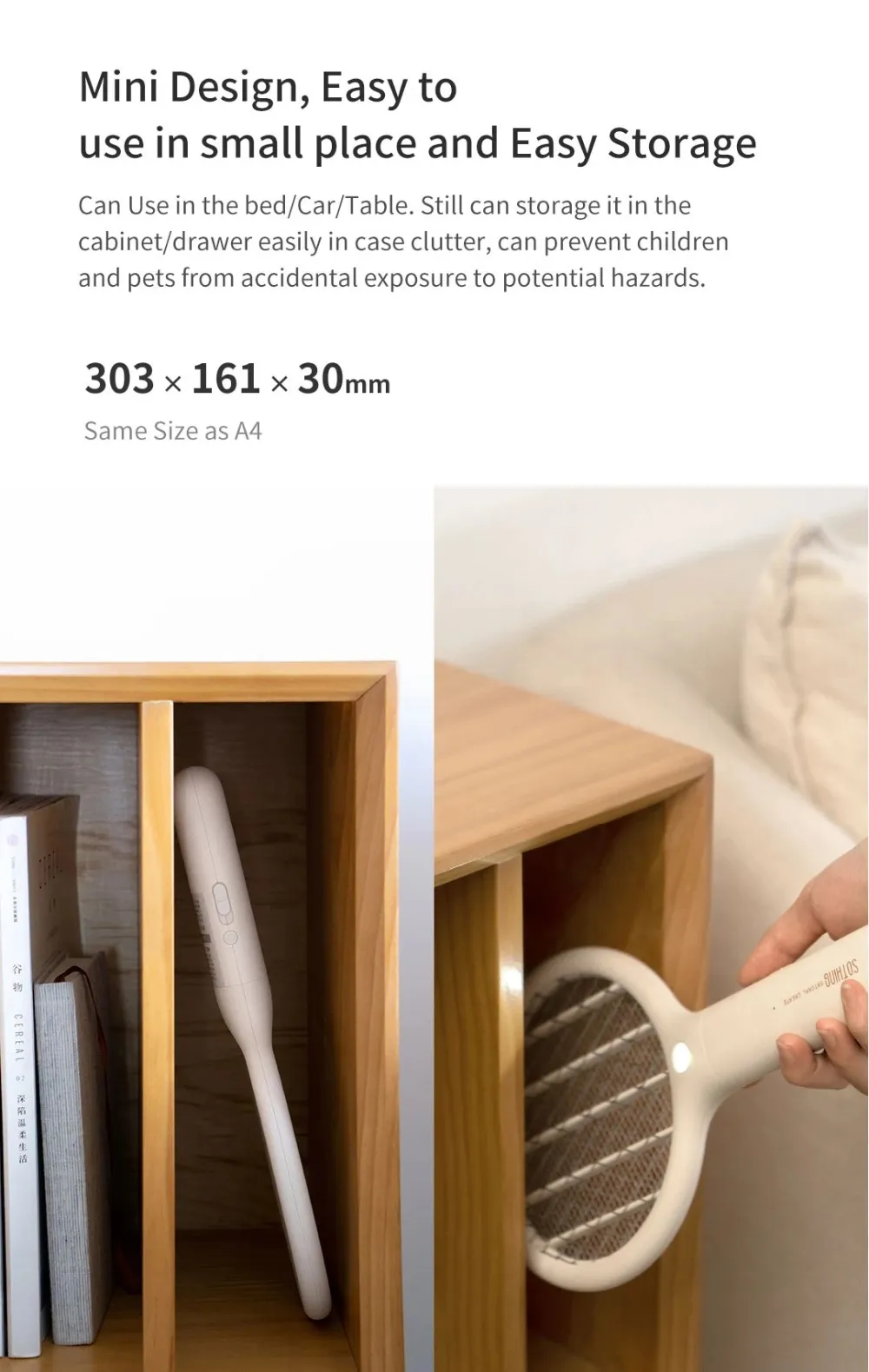 Xiaomi Sothing Mini Electric Mosquito Swatter (1)