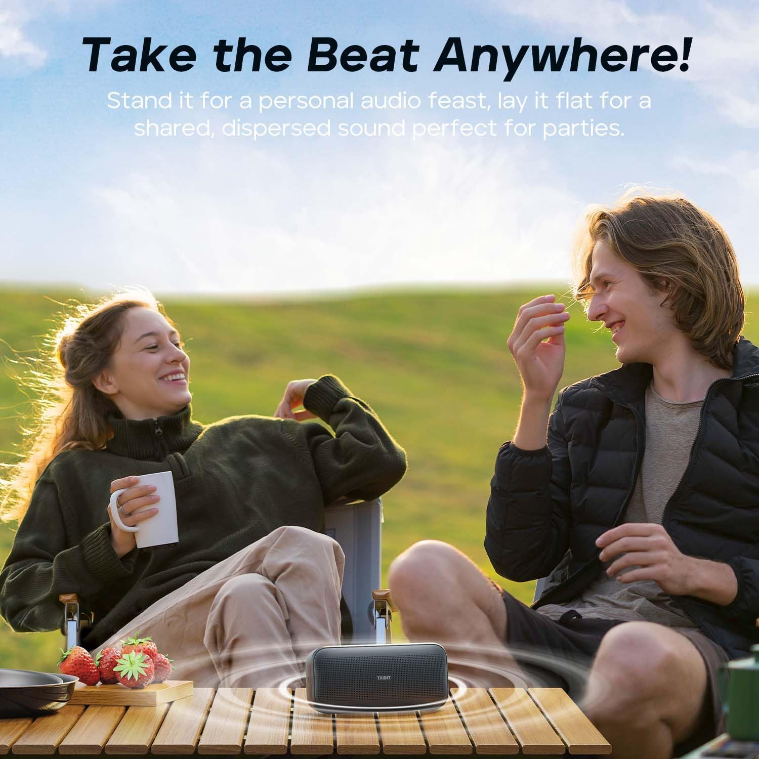 TRIBIT StormBox Flow Portable Speaker (1)