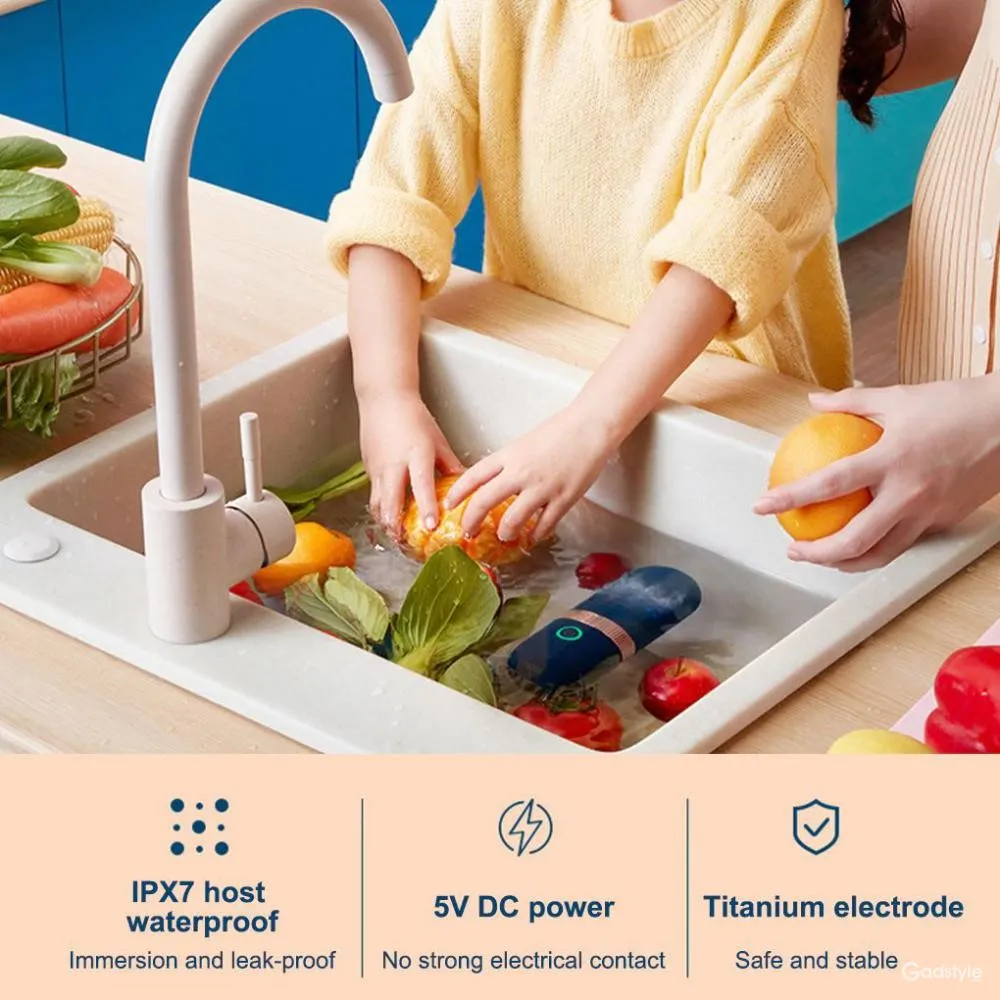 Xiaomi Capsule Shape Fruit Vegetable Washing Machine Purifier (1)
