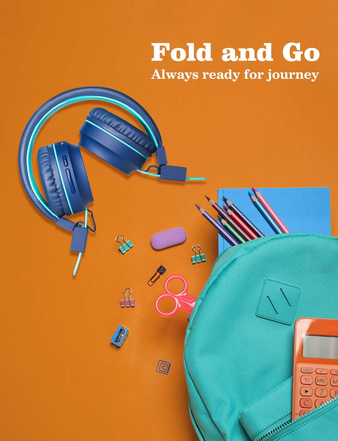 iClever H26 Kids Wired Headphone (1)