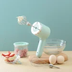 Multi Functions 2 in 1 Rechargeable Food Mixer With Meat_Blender Egg Whisk Milk Foamer