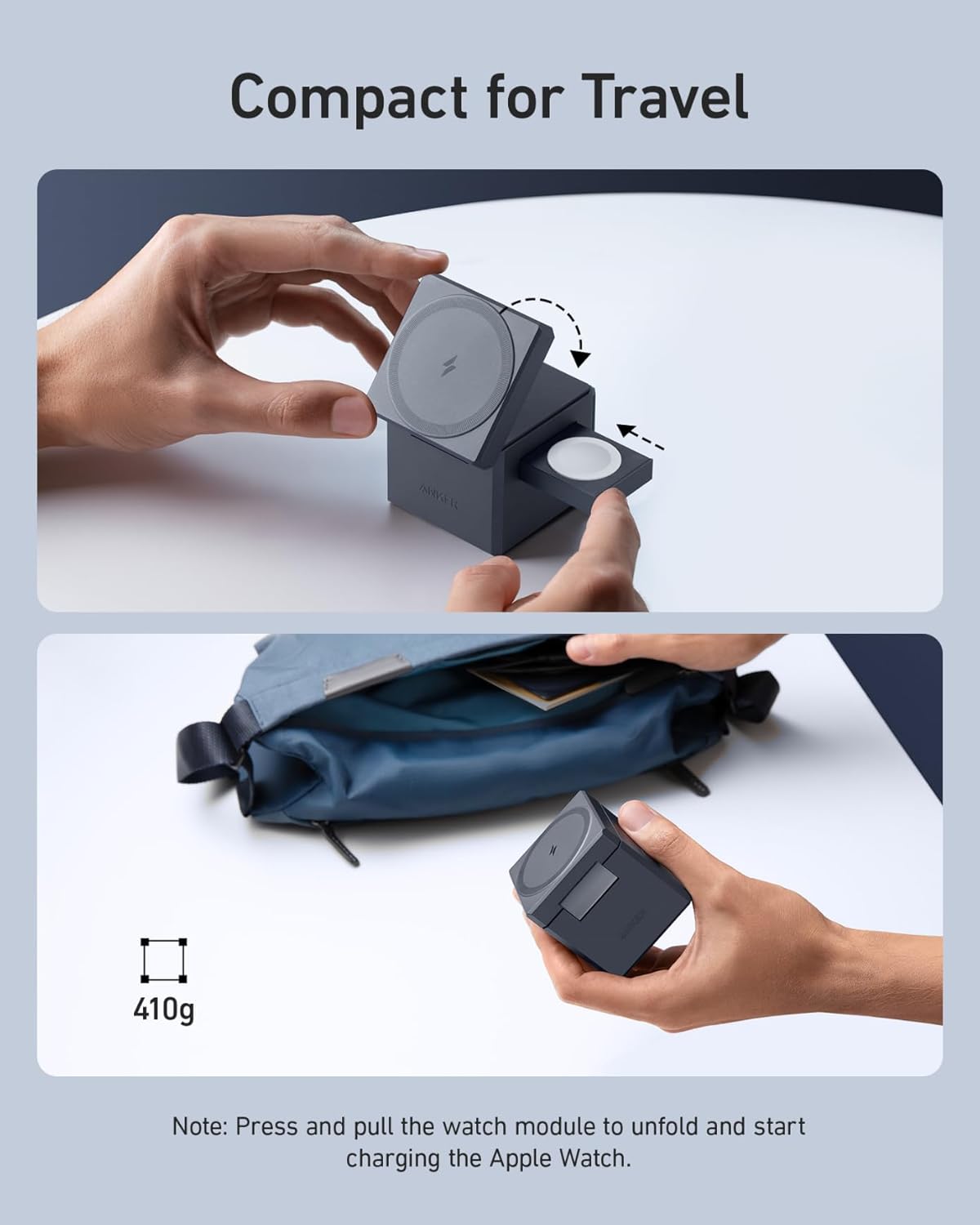 Anker 3-in-1 Cube with MagSafe Charger (Y1811KA1)