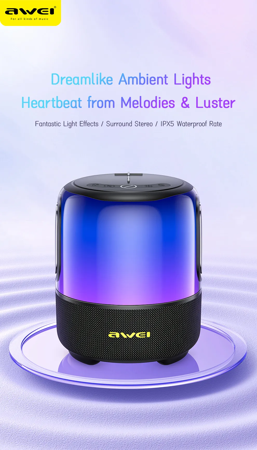 Awei Y680 Powerful Bluetooth Speaker